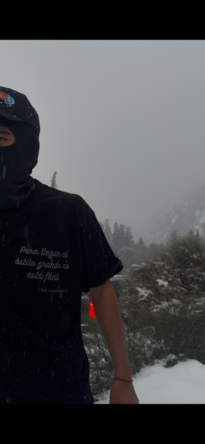 para llegar no está facil